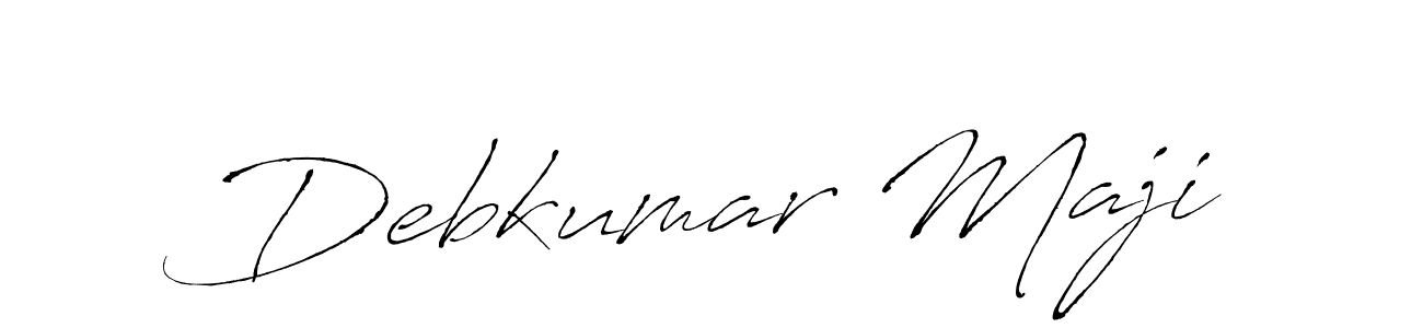 It looks lik you need a new signature style for name Debkumar Maji. Design unique handwritten (Antro_Vectra) signature with our free signature maker in just a few clicks. Debkumar Maji signature style 6 images and pictures png