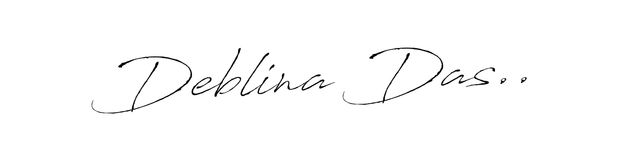 Deblina Das.. stylish signature style. Best Handwritten Sign (Antro_Vectra) for my name. Handwritten Signature Collection Ideas for my name Deblina Das... Deblina Das.. signature style 6 images and pictures png