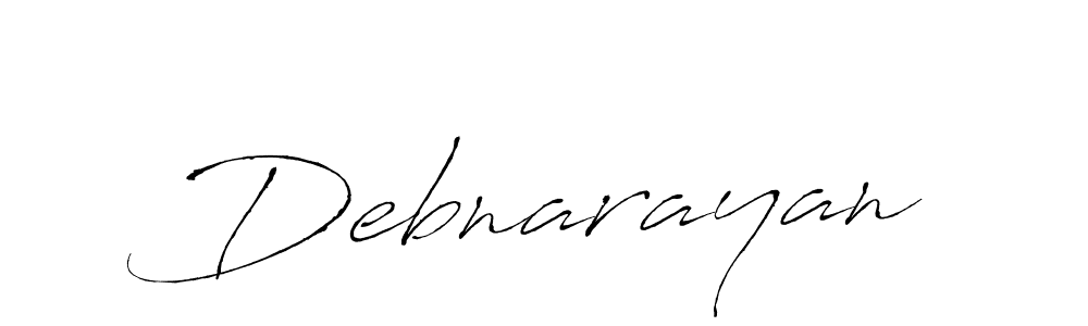 Debnarayan stylish signature style. Best Handwritten Sign (Antro_Vectra) for my name. Handwritten Signature Collection Ideas for my name Debnarayan. Debnarayan signature style 6 images and pictures png