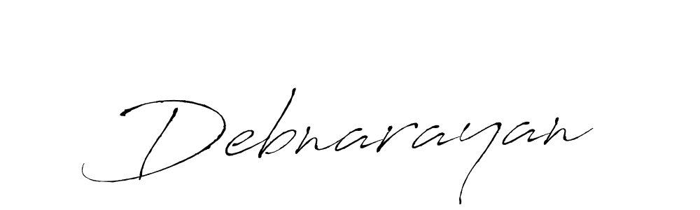 How to make Debnarayan signature? Antro_Vectra is a professional autograph style. Create handwritten signature for Debnarayan name. Debnarayan signature style 6 images and pictures png