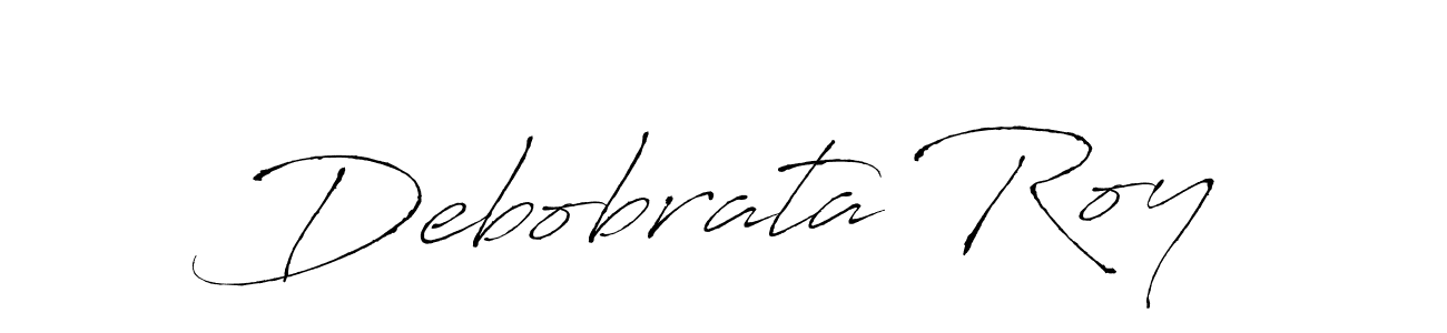 You should practise on your own different ways (Antro_Vectra) to write your name (Debobrata Roy) in signature. don't let someone else do it for you. Debobrata Roy signature style 6 images and pictures png