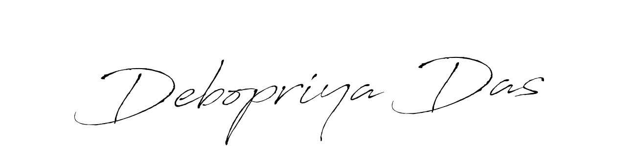 You should practise on your own different ways (Antro_Vectra) to write your name (Debopriya Das) in signature. don't let someone else do it for you. Debopriya Das signature style 6 images and pictures png