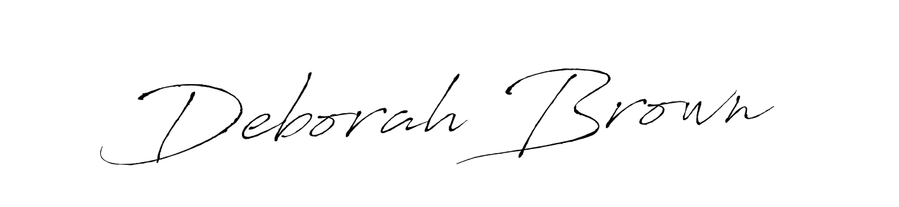 The best way (Antro_Vectra) to make a short signature is to pick only two or three words in your name. The name Deborah Brown include a total of six letters. For converting this name. Deborah Brown signature style 6 images and pictures png