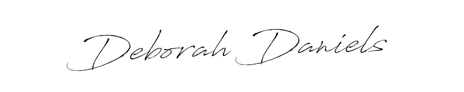 The best way (Antro_Vectra) to make a short signature is to pick only two or three words in your name. The name Deborah Daniels include a total of six letters. For converting this name. Deborah Daniels signature style 6 images and pictures png