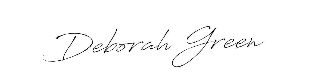 Antro_Vectra is a professional signature style that is perfect for those who want to add a touch of class to their signature. It is also a great choice for those who want to make their signature more unique. Get Deborah Green name to fancy signature for free. Deborah Green signature style 6 images and pictures png