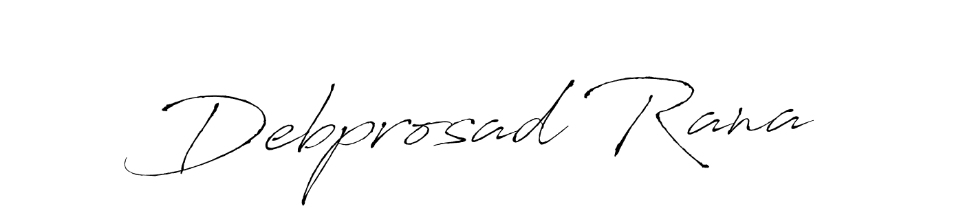 Use a signature maker to create a handwritten signature online. With this signature software, you can design (Antro_Vectra) your own signature for name Debprosad Rana. Debprosad Rana signature style 6 images and pictures png