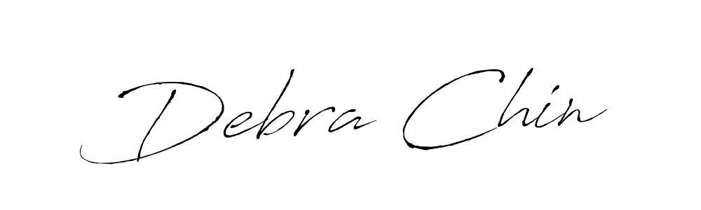Use a signature maker to create a handwritten signature online. With this signature software, you can design (Antro_Vectra) your own signature for name Debra Chin. Debra Chin signature style 6 images and pictures png