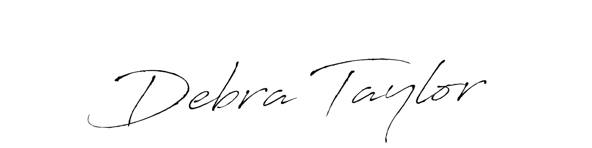 How to make Debra Taylor signature? Antro_Vectra is a professional autograph style. Create handwritten signature for Debra Taylor name. Debra Taylor signature style 6 images and pictures png