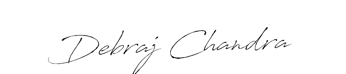 Create a beautiful signature design for name Debraj Chandra. With this signature (Antro_Vectra) fonts, you can make a handwritten signature for free. Debraj Chandra signature style 6 images and pictures png