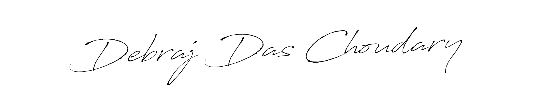 Also we have Debraj Das Choudary name is the best signature style. Create professional handwritten signature collection using Antro_Vectra autograph style. Debraj Das Choudary signature style 6 images and pictures png