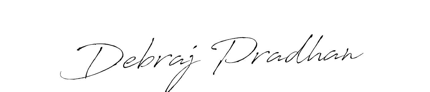 Make a beautiful signature design for name Debraj Pradhan. Use this online signature maker to create a handwritten signature for free. Debraj Pradhan signature style 6 images and pictures png