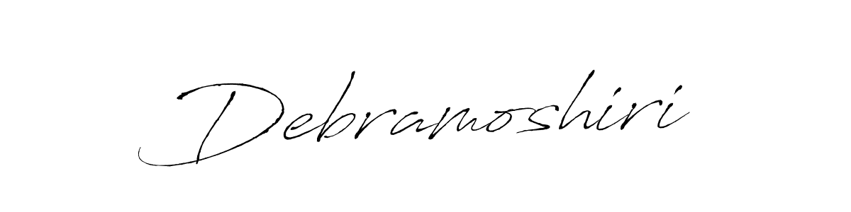 It looks lik you need a new signature style for name Debramoshiri. Design unique handwritten (Antro_Vectra) signature with our free signature maker in just a few clicks. Debramoshiri signature style 6 images and pictures png