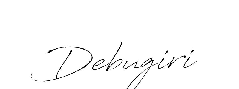 Create a beautiful signature design for name Debugiri. With this signature (Antro_Vectra) fonts, you can make a handwritten signature for free. Debugiri signature style 6 images and pictures png