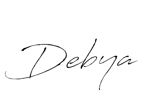 Make a beautiful signature design for name Debya. Use this online signature maker to create a handwritten signature for free. Debya signature style 6 images and pictures png