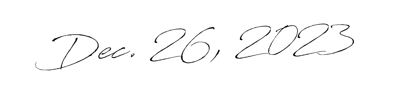 Check out images of Autograph of Dec. 26, 2023 name. Actor Dec. 26, 2023 Signature Style. Antro_Vectra is a professional sign style online. Dec. 26, 2023 signature style 6 images and pictures png