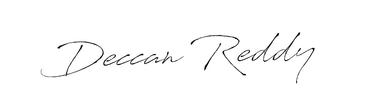 Similarly Antro_Vectra is the best handwritten signature design. Signature creator online .You can use it as an online autograph creator for name Deccan Reddy. Deccan Reddy signature style 6 images and pictures png