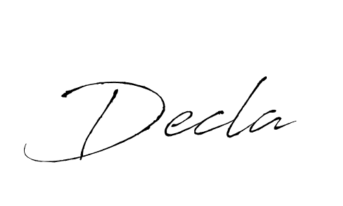 Make a beautiful signature design for name Decla. Use this online signature maker to create a handwritten signature for free. Decla signature style 6 images and pictures png