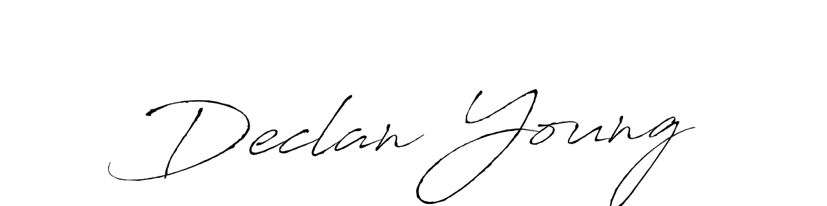 Use a signature maker to create a handwritten signature online. With this signature software, you can design (Antro_Vectra) your own signature for name Declan Young. Declan Young signature style 6 images and pictures png