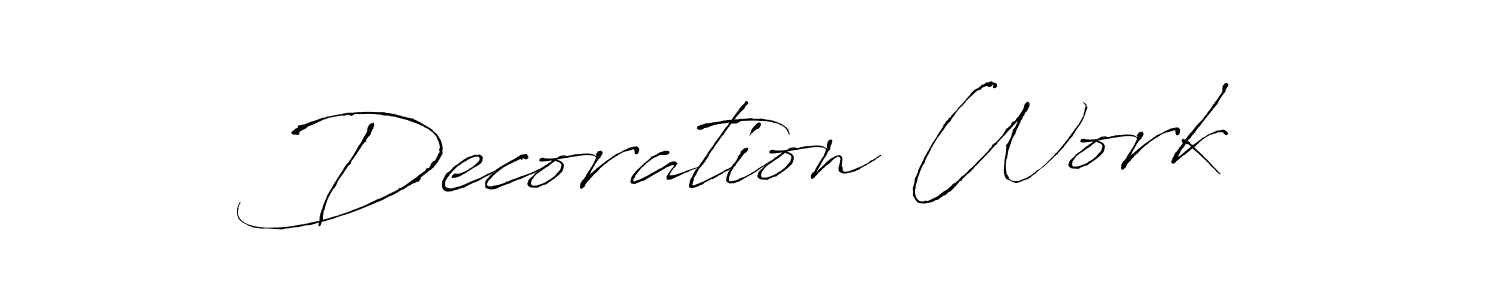 You can use this online signature creator to create a handwritten signature for the name Decoration Work. This is the best online autograph maker. Decoration Work signature style 6 images and pictures png