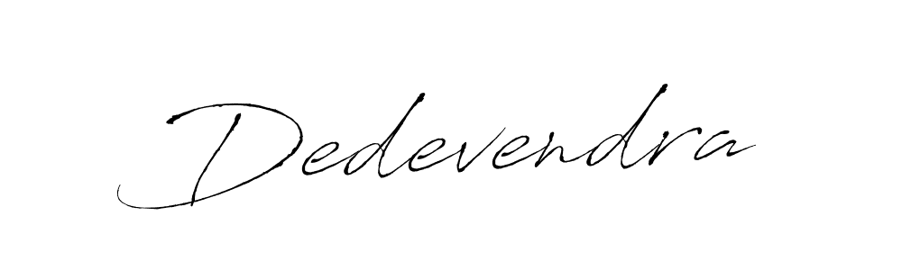 How to make Dedevendra signature? Antro_Vectra is a professional autograph style. Create handwritten signature for Dedevendra name. Dedevendra signature style 6 images and pictures png