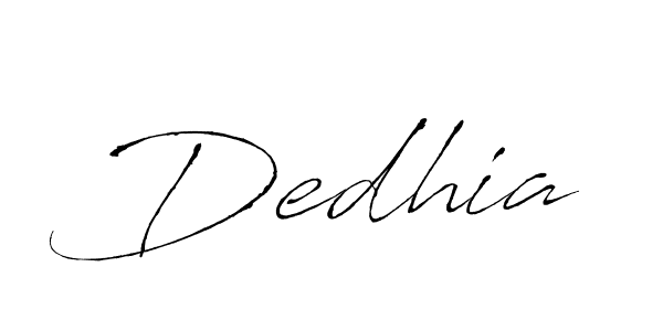 Similarly Antro_Vectra is the best handwritten signature design. Signature creator online .You can use it as an online autograph creator for name Dedhia. Dedhia signature style 6 images and pictures png