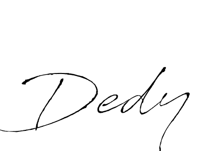 How to make Dedy name signature. Use Antro_Vectra style for creating short signs online. This is the latest handwritten sign. Dedy signature style 6 images and pictures png