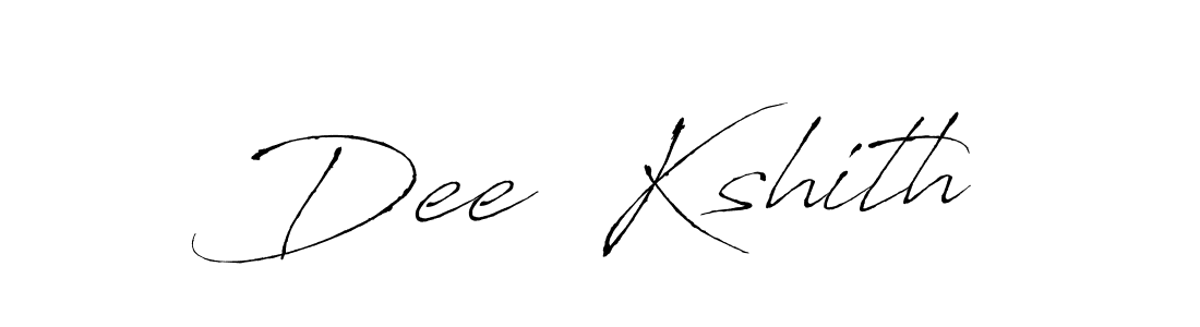 Once you've used our free online signature maker to create your best signature Antro_Vectra style, it's time to enjoy all of the benefits that Dee  Kshith name signing documents. Dee  Kshith signature style 6 images and pictures png
