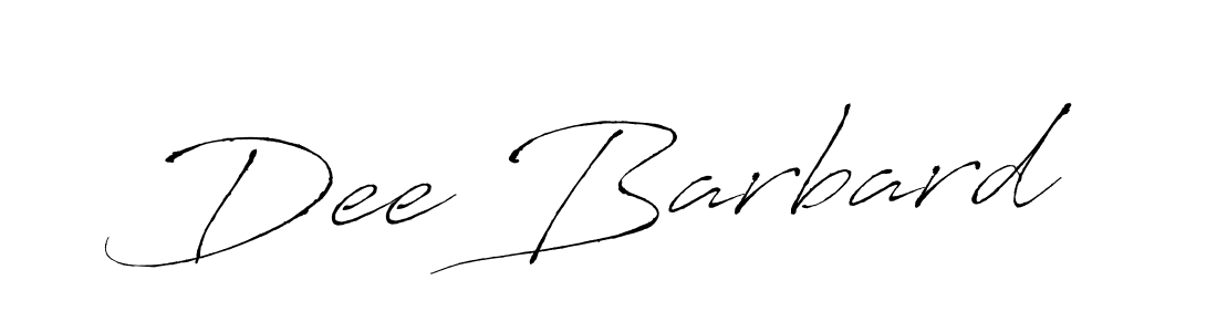 Also we have Dee Barbard name is the best signature style. Create professional handwritten signature collection using Antro_Vectra autograph style. Dee Barbard signature style 6 images and pictures png