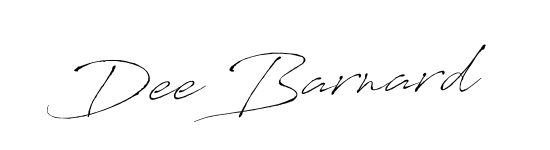 Use a signature maker to create a handwritten signature online. With this signature software, you can design (Antro_Vectra) your own signature for name Dee Barnard. Dee Barnard signature style 6 images and pictures png