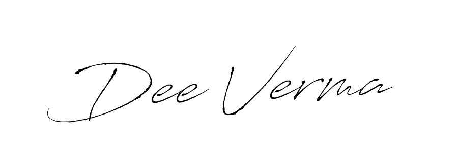 Once you've used our free online signature maker to create your best signature Antro_Vectra style, it's time to enjoy all of the benefits that Dee Verma name signing documents. Dee Verma signature style 6 images and pictures png