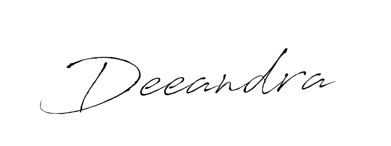 Make a beautiful signature design for name Deeandra. With this signature (Antro_Vectra) style, you can create a handwritten signature for free. Deeandra signature style 6 images and pictures png