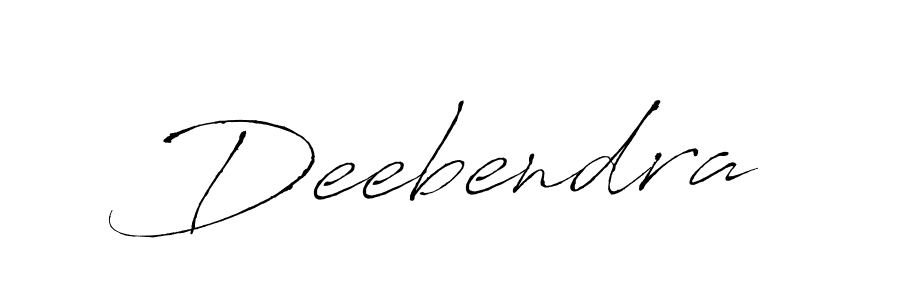 How to make Deebendra signature? Antro_Vectra is a professional autograph style. Create handwritten signature for Deebendra name. Deebendra signature style 6 images and pictures png