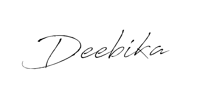 The best way (Antro_Vectra) to make a short signature is to pick only two or three words in your name. The name Deebika include a total of six letters. For converting this name. Deebika signature style 6 images and pictures png