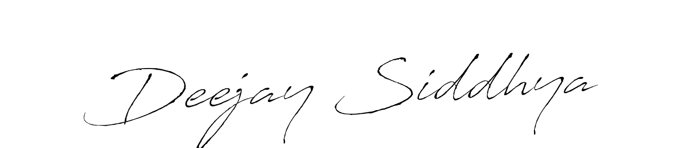 Similarly Antro_Vectra is the best handwritten signature design. Signature creator online .You can use it as an online autograph creator for name Deejay Siddhya. Deejay Siddhya signature style 6 images and pictures png