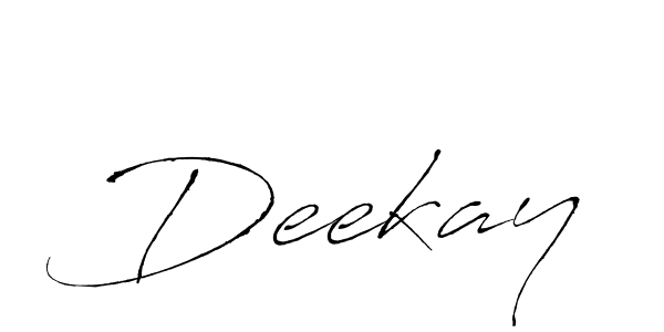 You should practise on your own different ways (Antro_Vectra) to write your name (Deekay) in signature. don't let someone else do it for you. Deekay signature style 6 images and pictures png