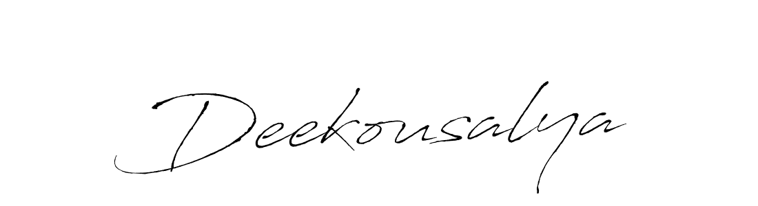 Once you've used our free online signature maker to create your best signature Antro_Vectra style, it's time to enjoy all of the benefits that Deekousalya name signing documents. Deekousalya signature style 6 images and pictures png