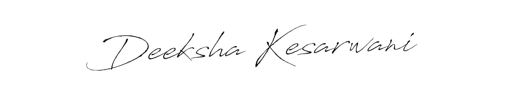 You can use this online signature creator to create a handwritten signature for the name Deeksha Kesarwani. This is the best online autograph maker. Deeksha Kesarwani signature style 6 images and pictures png