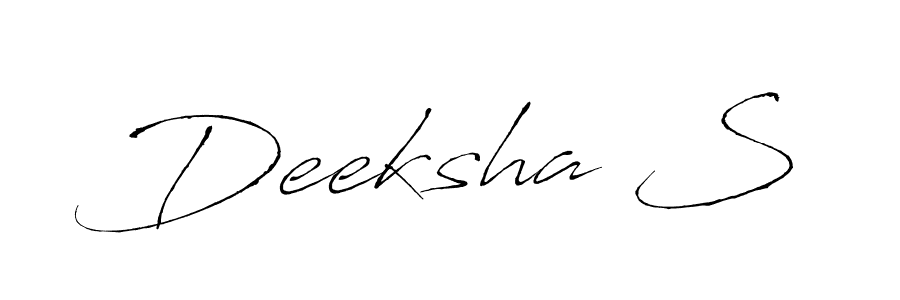 See photos of Deeksha S official signature by Spectra . Check more albums & portfolios. Read reviews & check more about Antro_Vectra font. Deeksha S signature style 6 images and pictures png