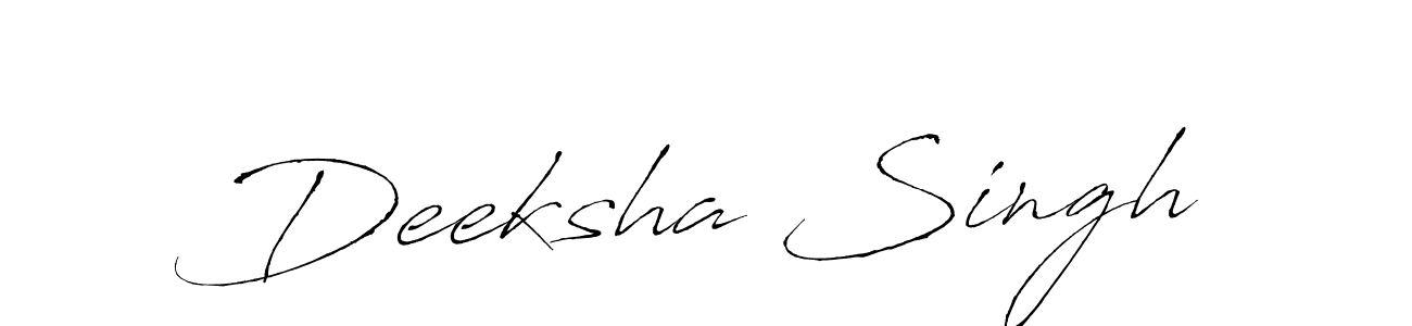 This is the best signature style for the Deeksha Singh name. Also you like these signature font (Antro_Vectra). Mix name signature. Deeksha Singh signature style 6 images and pictures png