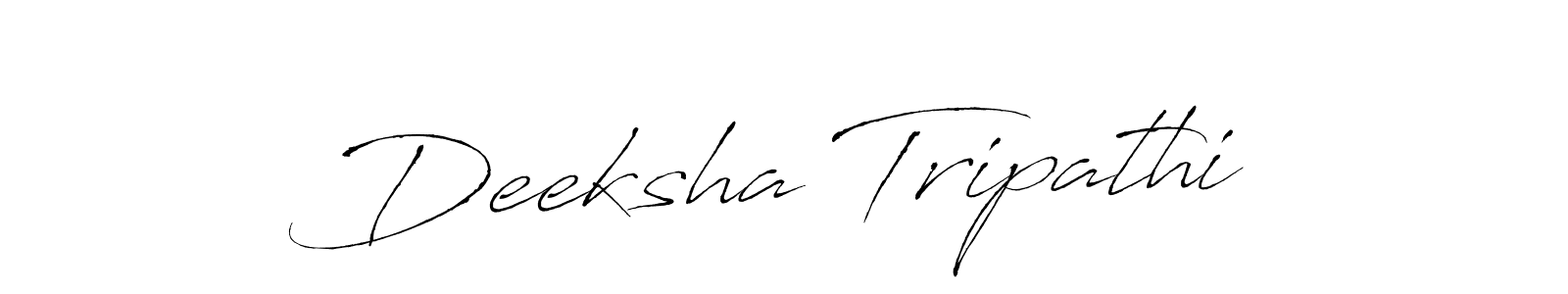 Make a short Deeksha Tripathi signature style. Manage your documents anywhere anytime using Antro_Vectra. Create and add eSignatures, submit forms, share and send files easily. Deeksha Tripathi signature style 6 images and pictures png