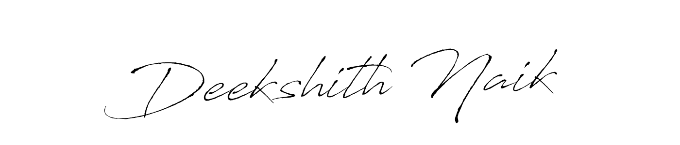 Make a beautiful signature design for name Deekshith Naik. Use this online signature maker to create a handwritten signature for free. Deekshith Naik signature style 6 images and pictures png