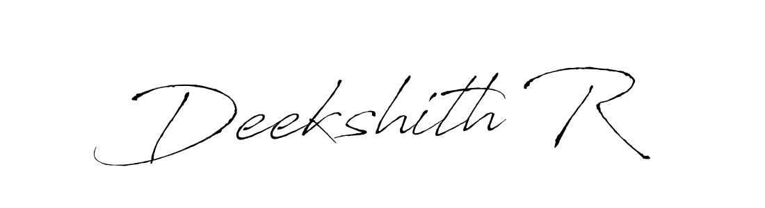 Make a short Deekshith R signature style. Manage your documents anywhere anytime using Antro_Vectra. Create and add eSignatures, submit forms, share and send files easily. Deekshith R signature style 6 images and pictures png