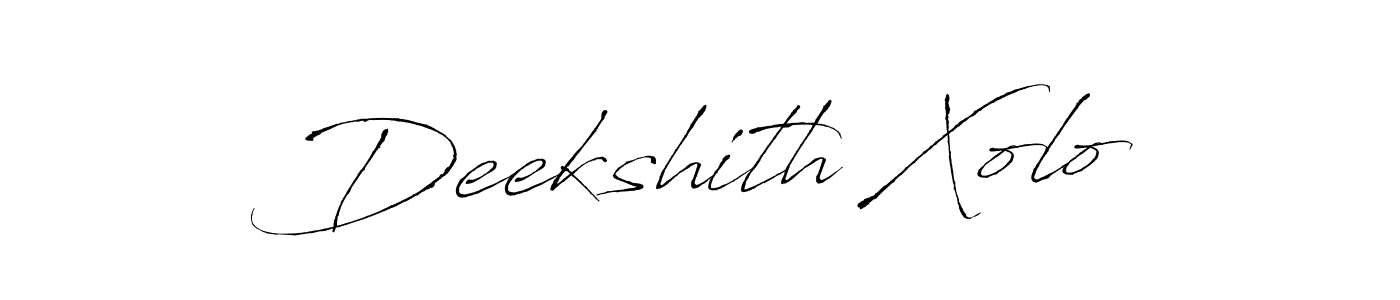 You should practise on your own different ways (Antro_Vectra) to write your name (Deekshith Xolo) in signature. don't let someone else do it for you. Deekshith Xolo signature style 6 images and pictures png