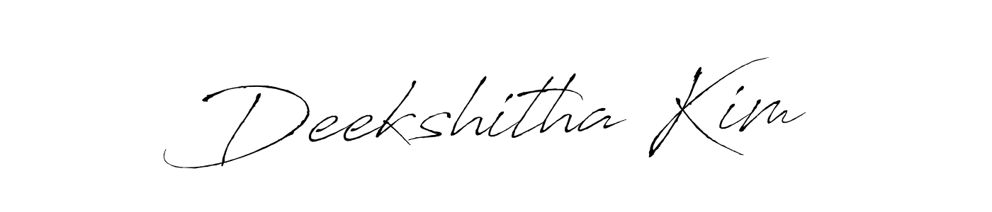 Once you've used our free online signature maker to create your best signature Antro_Vectra style, it's time to enjoy all of the benefits that Deekshitha Kim name signing documents. Deekshitha Kim signature style 6 images and pictures png