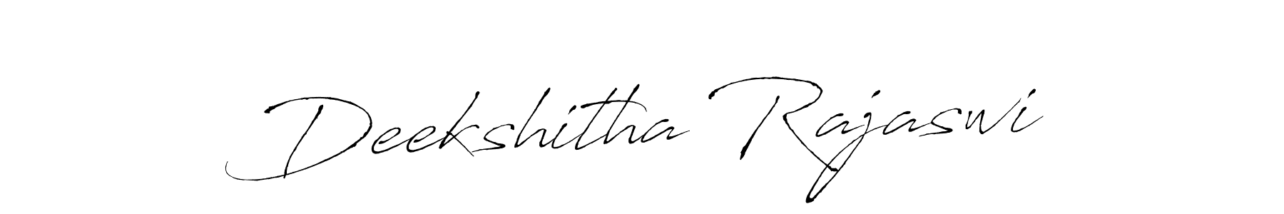Make a beautiful signature design for name Deekshitha Rajaswi. Use this online signature maker to create a handwritten signature for free. Deekshitha Rajaswi signature style 6 images and pictures png