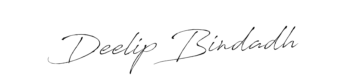 How to make Deelip Bindadh signature? Antro_Vectra is a professional autograph style. Create handwritten signature for Deelip Bindadh name. Deelip Bindadh signature style 6 images and pictures png