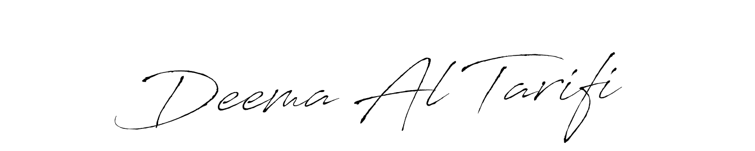 How to make Deema Al Tarifi signature? Antro_Vectra is a professional autograph style. Create handwritten signature for Deema Al Tarifi name. Deema Al Tarifi signature style 6 images and pictures png