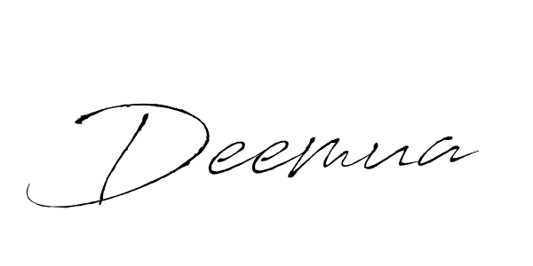 Antro_Vectra is a professional signature style that is perfect for those who want to add a touch of class to their signature. It is also a great choice for those who want to make their signature more unique. Get Deemua name to fancy signature for free. Deemua signature style 6 images and pictures png