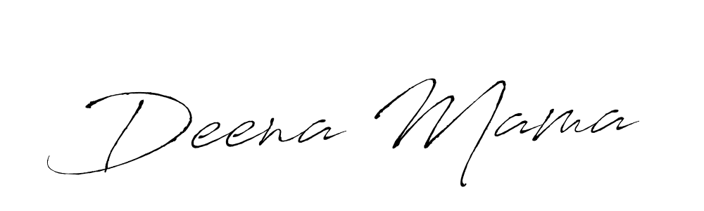 You should practise on your own different ways (Antro_Vectra) to write your name (Deena Mama) in signature. don't let someone else do it for you. Deena Mama signature style 6 images and pictures png