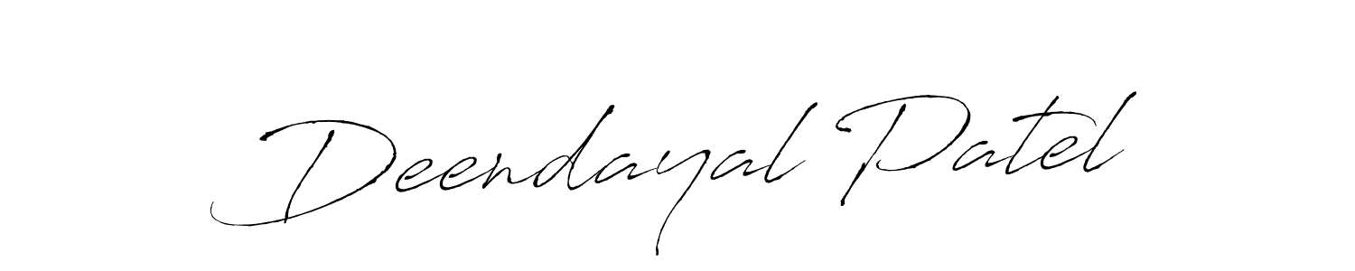 Also we have Deendayal Patel name is the best signature style. Create professional handwritten signature collection using Antro_Vectra autograph style. Deendayal Patel signature style 6 images and pictures png